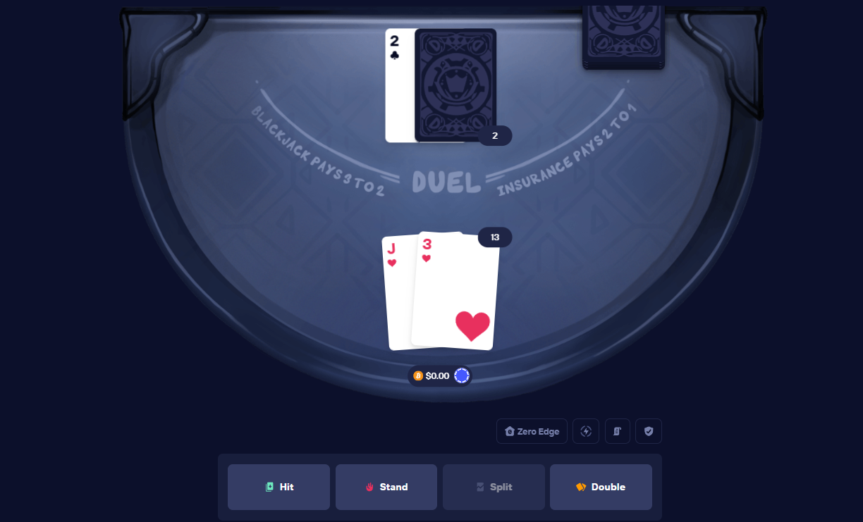 Duel Blackjack – House Blackjack i stoły Live w jednym miejscu