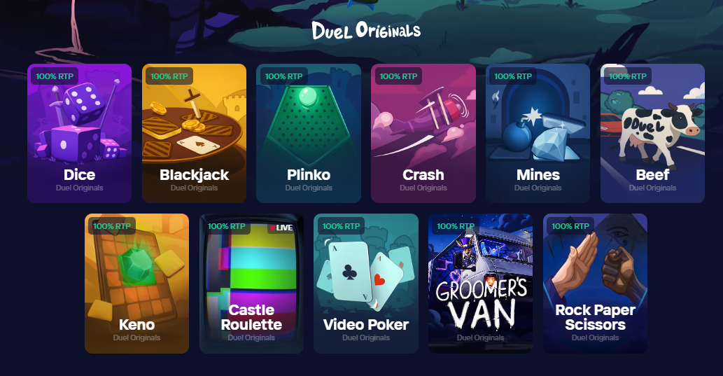 Duel Originals – własne gry, w których interfejs jest częścią doświadczenia